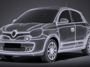 Renault Twingo GT 2017 3D Model