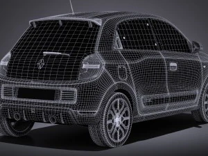 Renault Twingo GT 2017 3D Model