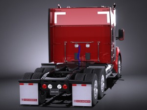 Kenworth T880 Sleeper Cab 2015 Model 3D