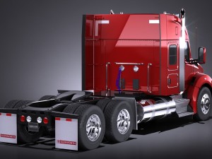 Kenworth T880 Sleeper Cab 2015 Model 3D