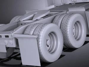 Kenworth T880 Sleeper Cab 2015 3D Model