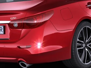 Infiniti Q50S 2017 Modelo 3D