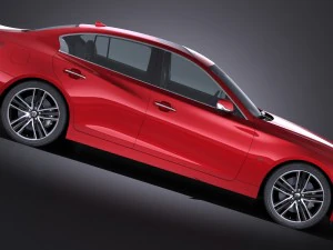 Infiniti Q50S 2017 Modelo 3D