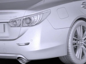 Infiniti Q50S 2017 Modelo 3D