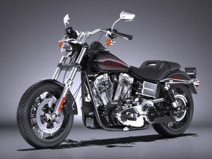 Harley-Davidson Dyna Lowrider 2016 3D मॉडल