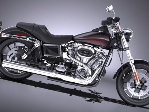 Harley-Davidson Dyna Lowrider 2016 3D Model