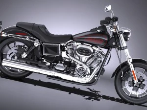 Harley-Davidson Dyna Lowrider 2016 3D Model