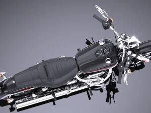 Harley-Davidson Dyna Lowrider 2016 3D Model