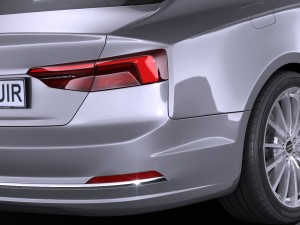 Audi A5 Coupe 2017 Modello 3D