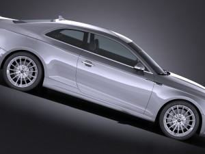 Audi A5 Coupe 2017 Modello 3D