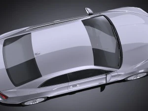 Audi A5 Coupe 2017 3D Model