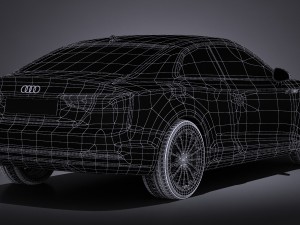 Audi A5 Coupe 2017 Modello 3D