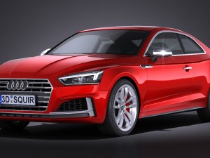 Audi S5 Coupe 2017 Modelo 3D