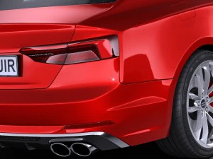 Audi S5 Coupe 2017 3D Model