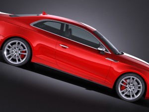 Audi S5 Coupe 2017 Modello 3D