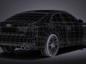 Audi S5 Coupe 2017 Modello 3D