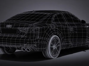 Audi S5 Coupe 2017 3D Model