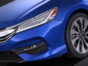 Honda Accord Hybrid 2017 Model 3D