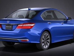 Honda Accord Hybrid 2017 Model 3D