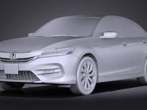 Honda Accord Hybrid 2017 Model 3D
