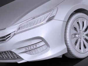 Honda Accord Hybrid 2017 Model 3D
