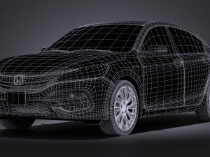 Honda Accord Hybrid 2017 Model 3D