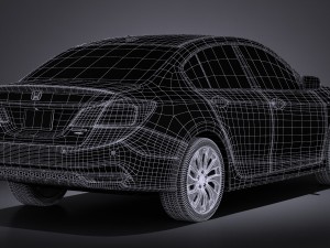 Honda Accord Hybrid 2017 Model 3D
