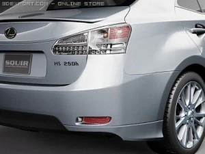 Lexus HS 250H 2010 3D Model