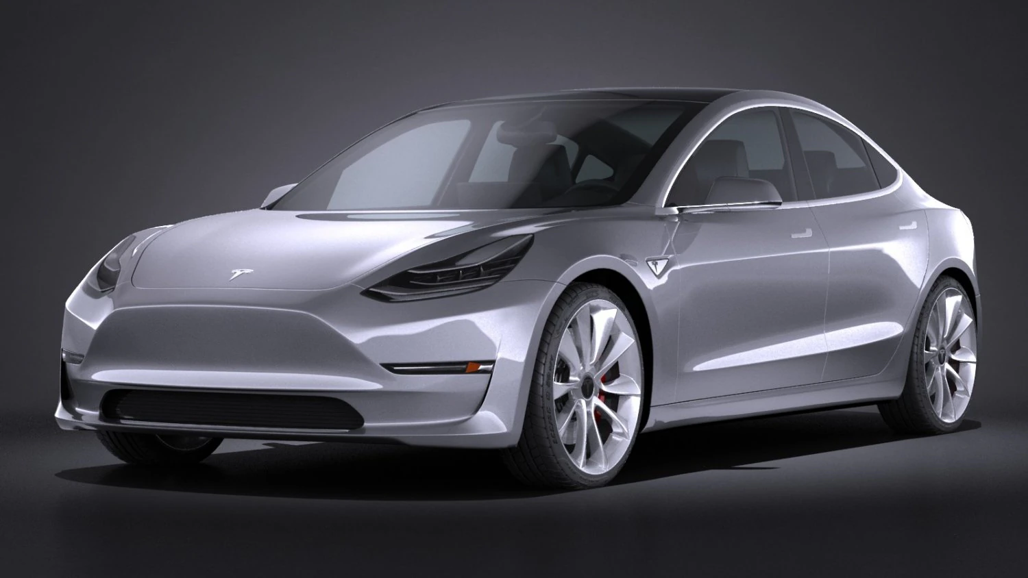 Tesla Modelo 3 2018 Modelo 3D .c4d .max .obj .3ds .fbx .stl .blend 