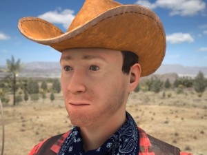 Cowboy 3Dモデル