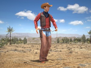 Cowboy 3Dモデル