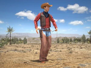 चरवाहा 3D मॉडल