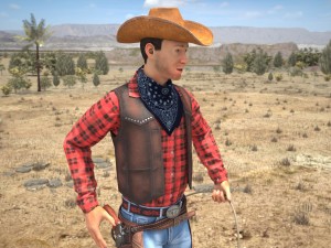 Cowboy 3Dモデル
