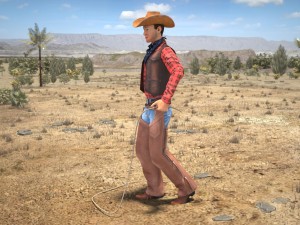 Cowboy 3Dモデル