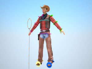 Cowboy 3Dモデル