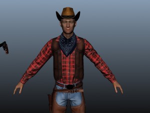 Cowboy 3Dモデル