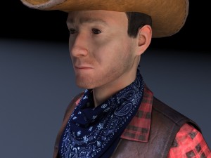 Cowboy 3Dモデル