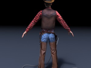 Cowboy 3Dモデル