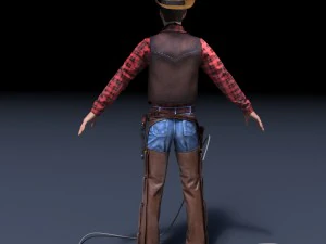 चरवाहा 3D मॉडल