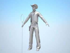 Cowboy 3Dモデル
