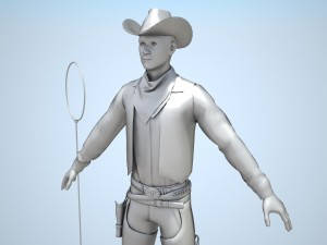 Cowboy 3Dモデル