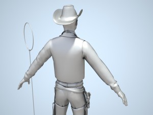 Cowboy 3Dモデル