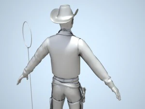 चरवाहा 3D मॉडल