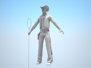Cowboy 3Dモデル
