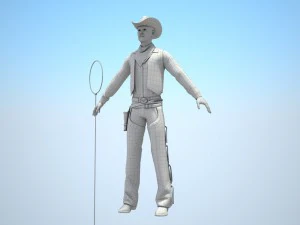 चरवाहा 3D मॉडल