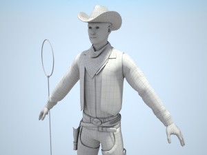Cowboy 3Dモデル