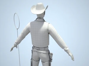 चरवाहा 3D मॉडल