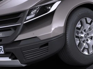 Generic Pickup 2016 3D Model