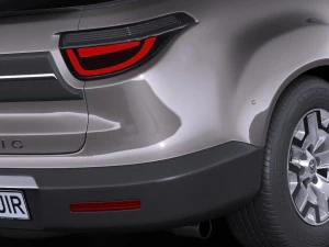 Generic Pickup 2016 3D Model