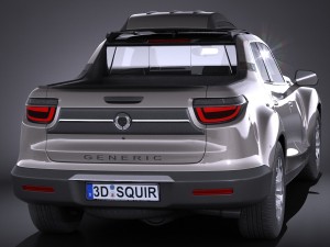 Generic Pickup 2016 Modello 3D